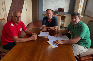 Visita de Apolinário Vieira Neto