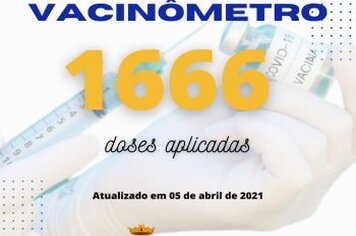 Pedro Osório chega a 1666 doses aplicadas da vacina contra a Covid-19