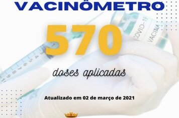 Pedro Osório chega a 570 doses aplicadas da vacina contra a covid-19
