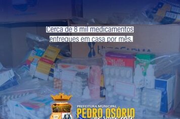 Programa MedCasa completa seis meses com milhares de medicamentos entregues em casa