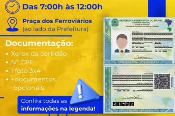 Faça seu RG!