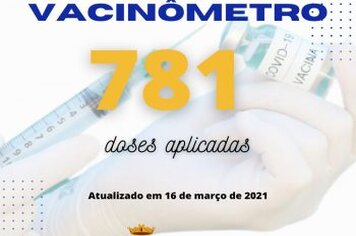 Pedro Osório chega a 781 doses aplicadas da vacina contra a Covid-19