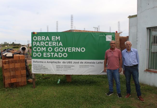 UBS JOSÉ LEITE RECEBE AMPLIAÇÃO 