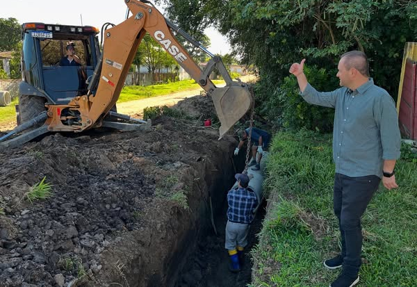 PREFEITURA INICIA OBRA DE DRENAGEM PARA COMBATER ALAGAMENTOS NA REGIÃO DA RUA SILVEIRA MARTINS