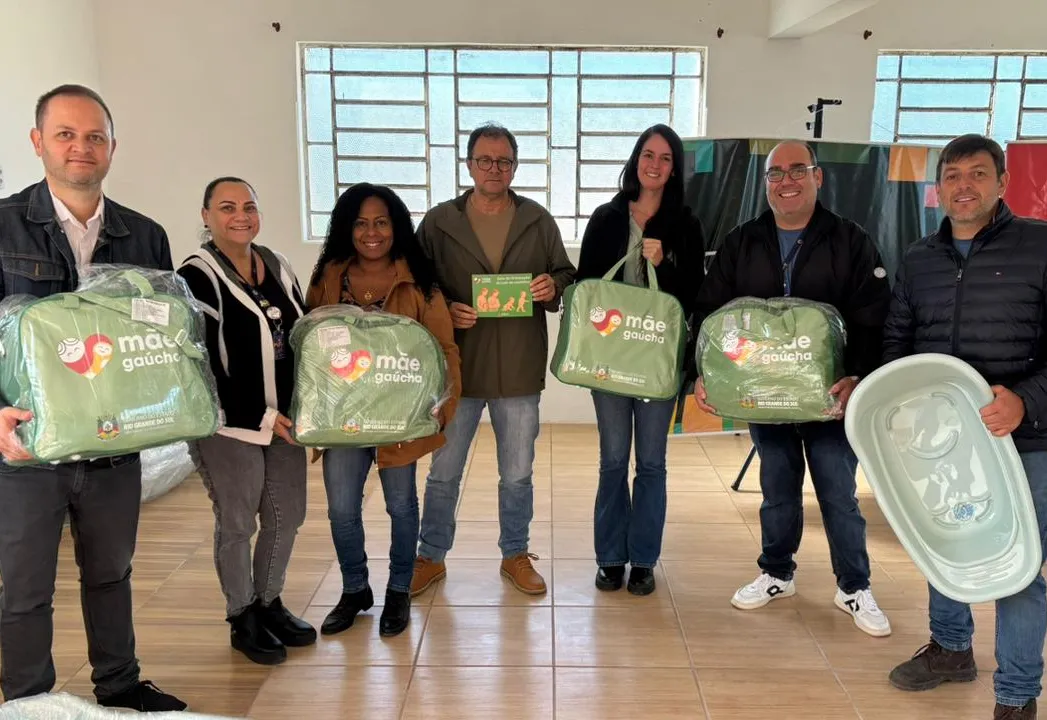 Pedro Osório recebe kits do Programa Mãe Gaúcha