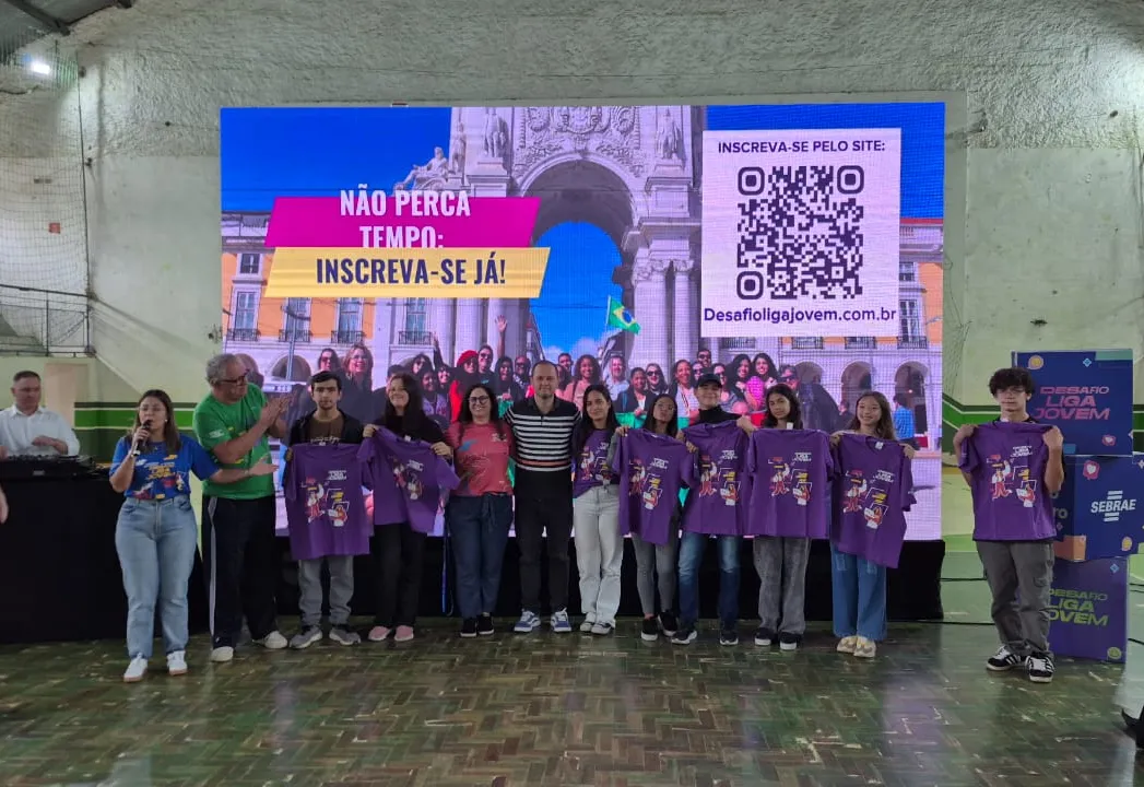 SEBRAE apresenta Desafio Liga Jovem para estudantes de Pedro Osório