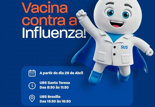 Atenção para o calendário de vacinação contra Influenza