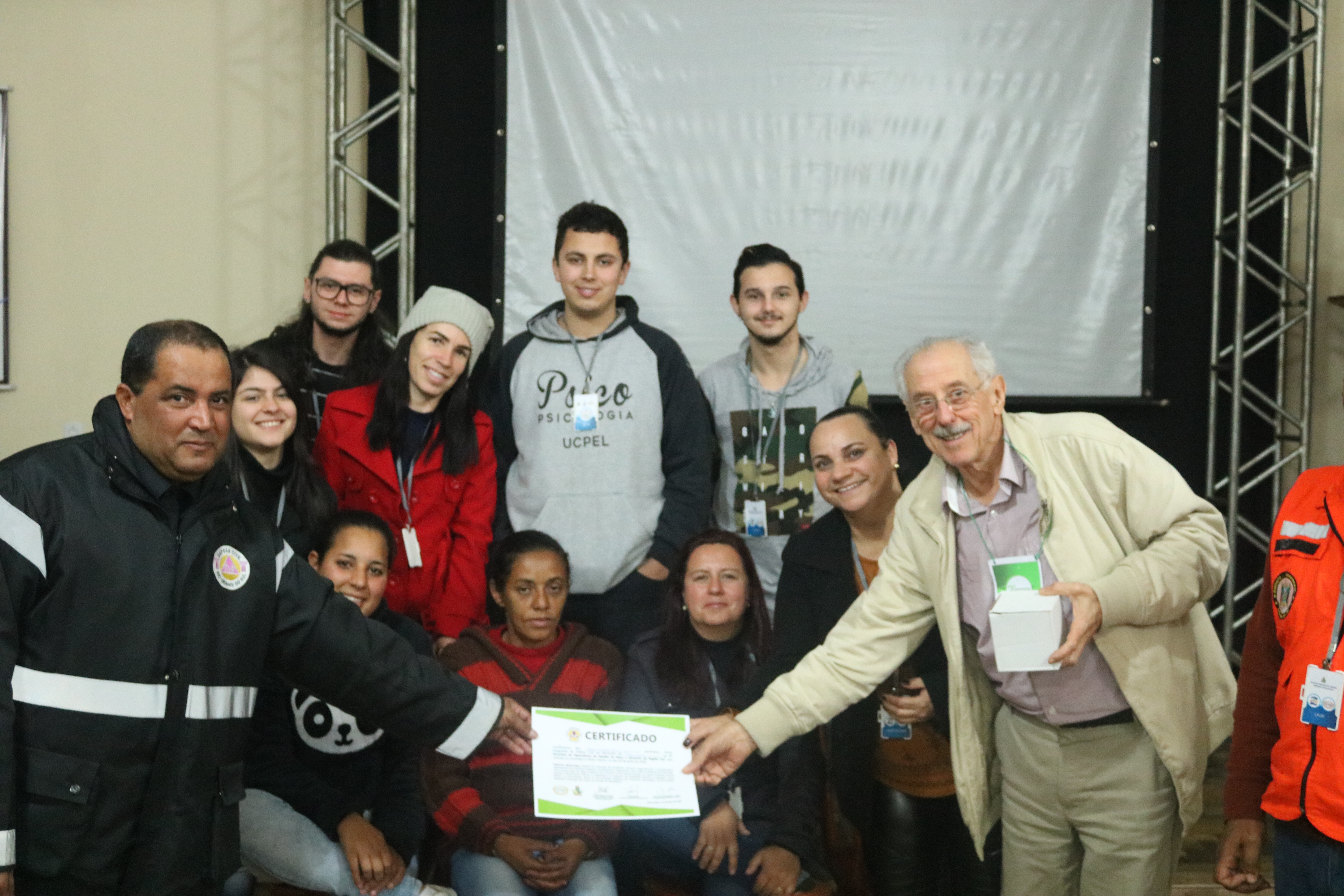 Representantes de 15 municípios participam do encontro de Gestão de Risco de Pedro Osório