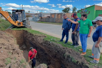 PREFEITURA CONCLUI DRENAGEM NA RUA SILVEIRA MARTINS E INICIA OBRA NA BASÍLIO PIRES