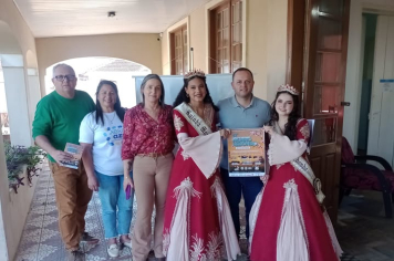 PREFEITURA RECEBE VISITA DA CORTE MUNICIPAL DE MORRO REDONDO E CONVITE DO 37º ANIVERSÁRIO DO MUNICÍPIO