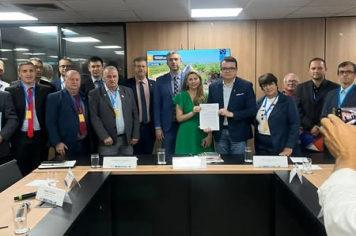 EM BRASÍLIA, PREFEITO DE PEDRO OSÓRIO SE MANIFESTA CONTRA PEDÁGIOS ABUSIVOS DA REGIÃO 