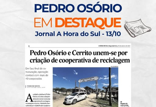PEDRO OSÓRIO EM DESTAQUE