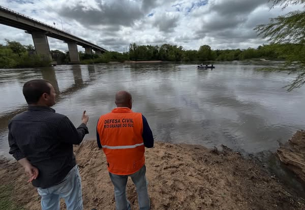 NIP REALIZA BATIMETRIA DO RIO PIRATINI EM PARCERIA COM A PREFEITURA