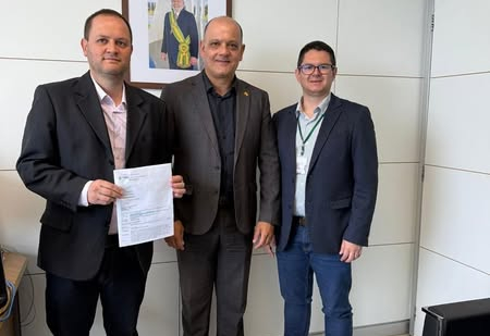 PREFEITO REFORÇA PEDIDO PARA CONSTRUÇÃO DAS 20 CASAS DO MINHA CASA MINHA VIDA