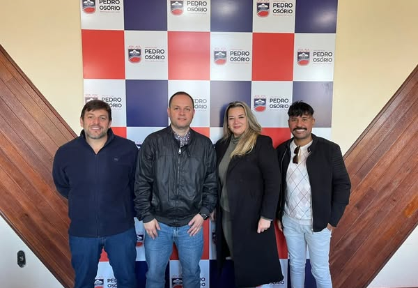 Visita: Nova gerente geral da agência do Banco do Brasil de Pedro Osório, Aline Ribas